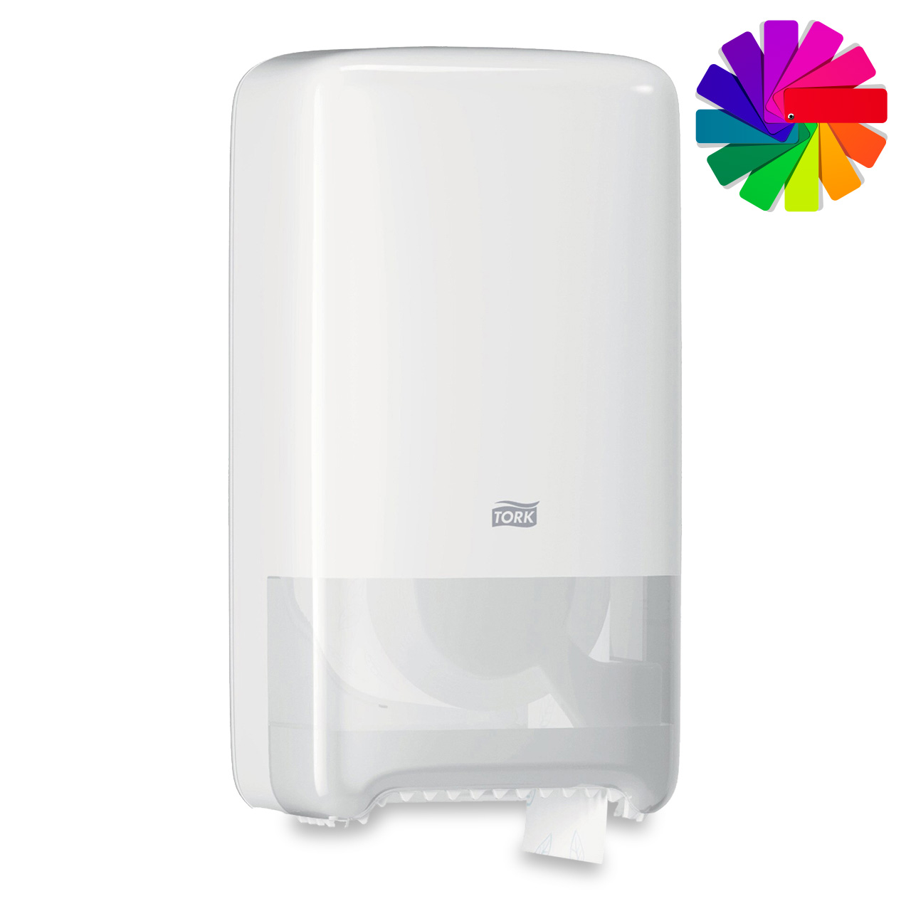 Tork Distributeur Twin papier toilette Midi T6 Tork Distributeur Twin papier toilette Midi T6
