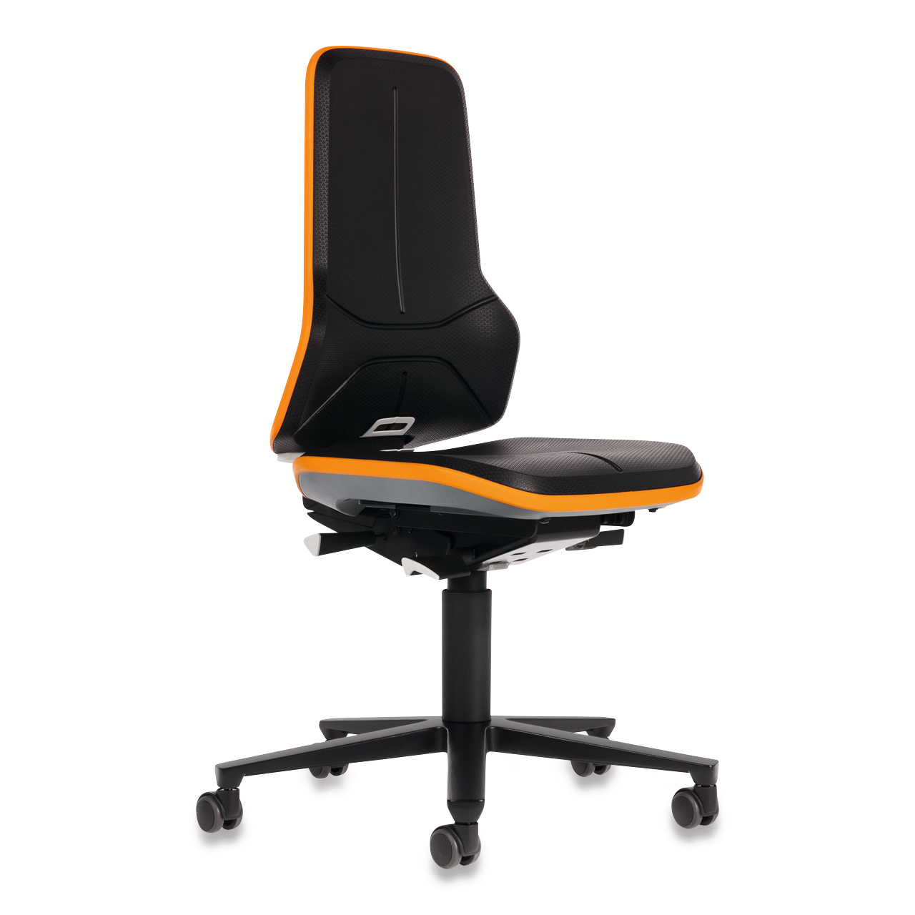 Stuhl Bimos Neon 2 Integralschaum schwarz/orange