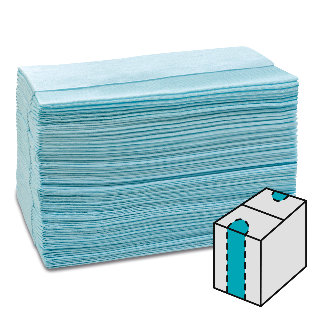POLITEX® Sontara® Spécial turquoise 4033 POLITEX® Sontara® Spécial turquoise 4033