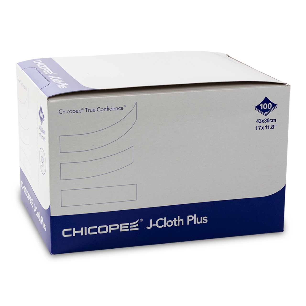CHICOPEE® J-CLOTH PLUS WEISS 43x30 cm