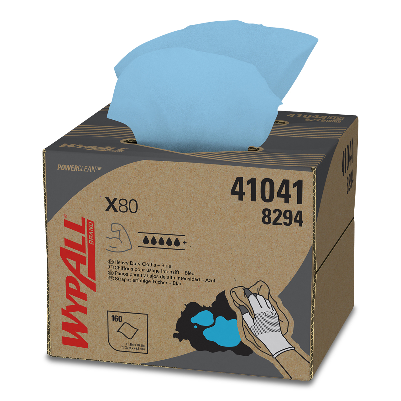 WypAll® X80 Chiffons - Boîte BRAG™ WypAll® X80 Chiffons - Boîte BRAG™