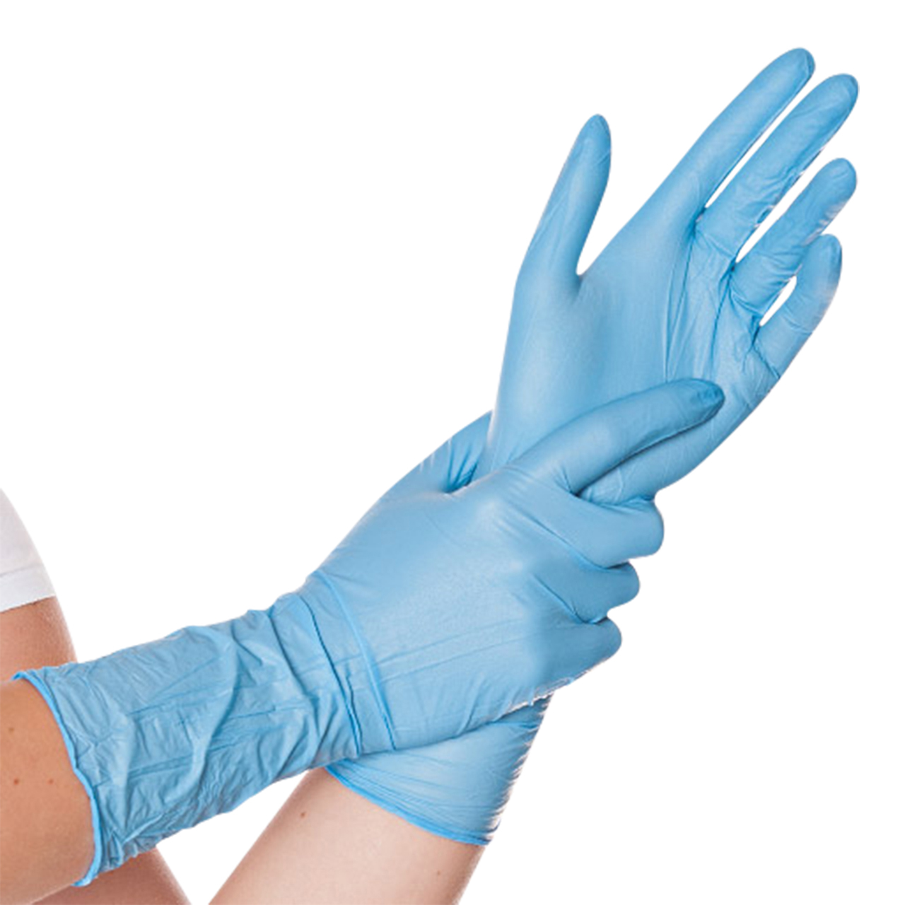 Nitril-Handschuhe Safe Long S blau