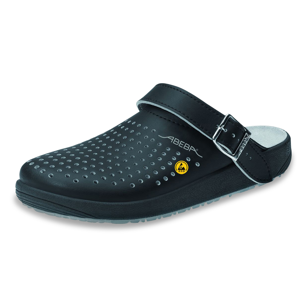 ABEBA 5310 Clog Schwarz ESD EU 44