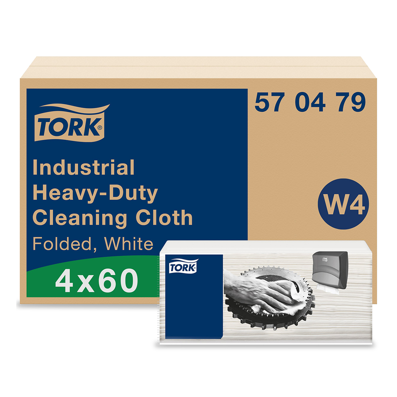 Tork Lingettes nettoyantes extra-fortes W4