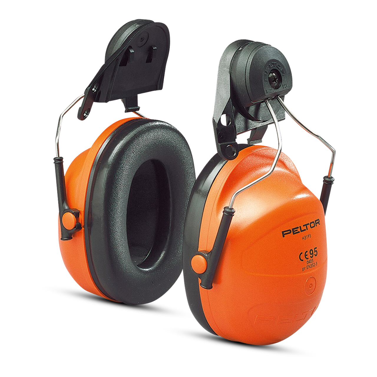 3M™ Coquilles antibruit pour casque, 28 dB, orange 