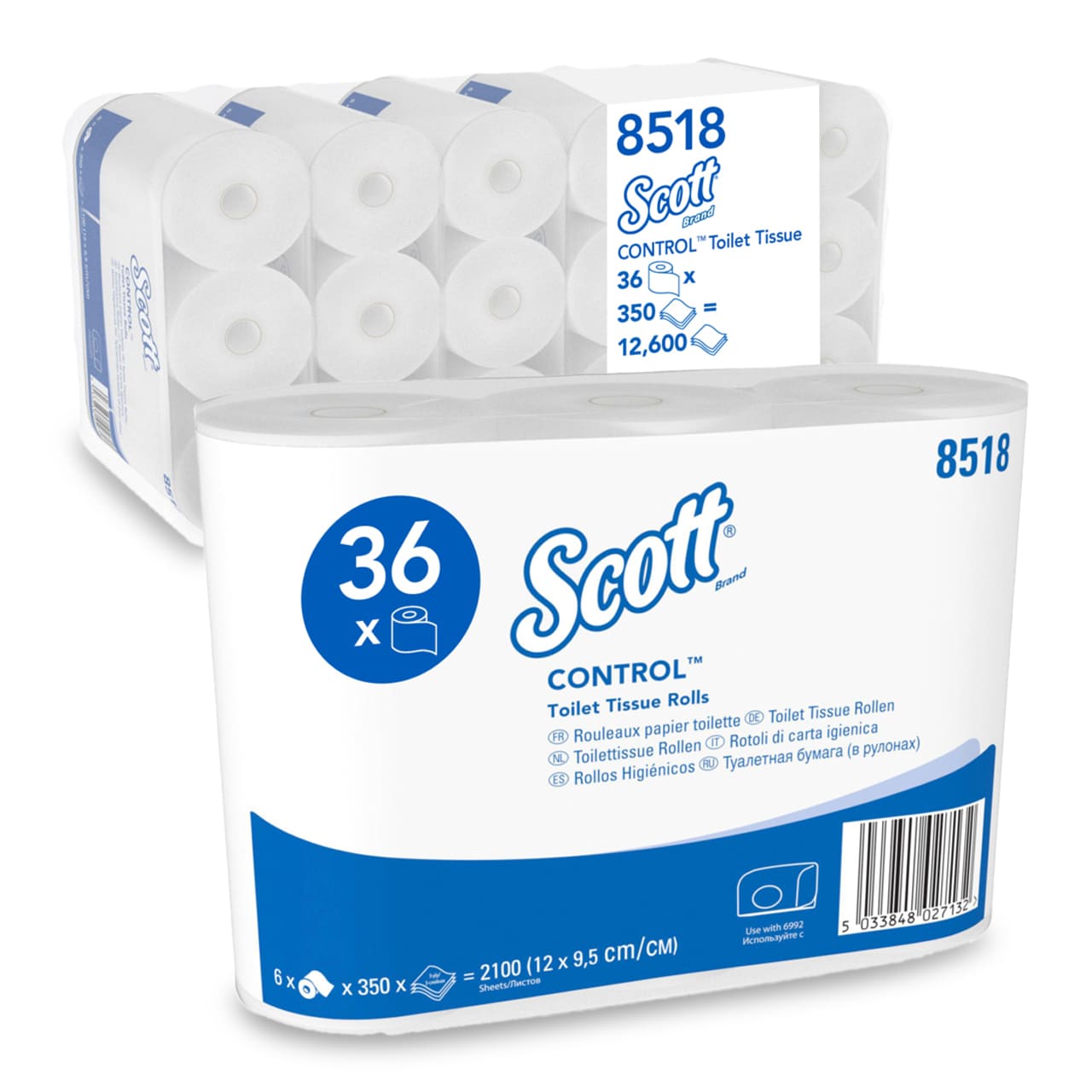 Scott® Control™ WC-Papier - Standard Rolle