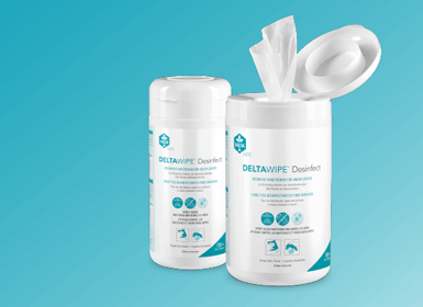 NOUVEAU chez DELTA : DELTAWIPE® Desinfect – Lingettes de désinfection pour surfaces NOUVEAU chez DELTA : DELTAWIPE® Desinfect – Lingettes de désinfection pour surfaces