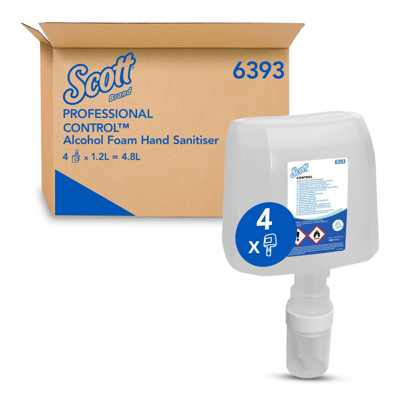 Scott® Control™ Handdesinfektionsschaum 1.2l