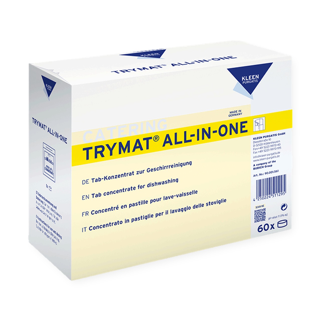 Trymat all-in-one, Geschirrtabs, 5 x 60 = 300 Tabs
