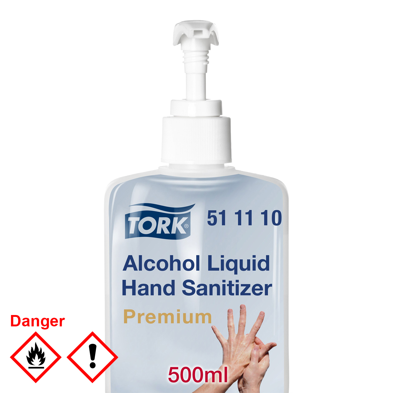 Tork flüssiges Händedesinfektionsmittel 500 ml (Biozidprodukt)