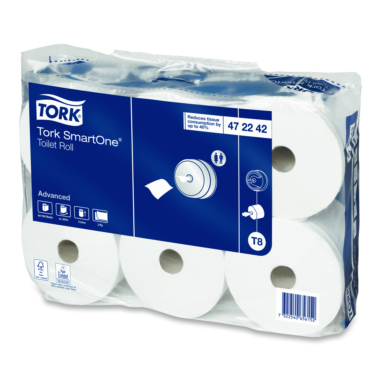 Tork SmartOne Toilettenpapier T8