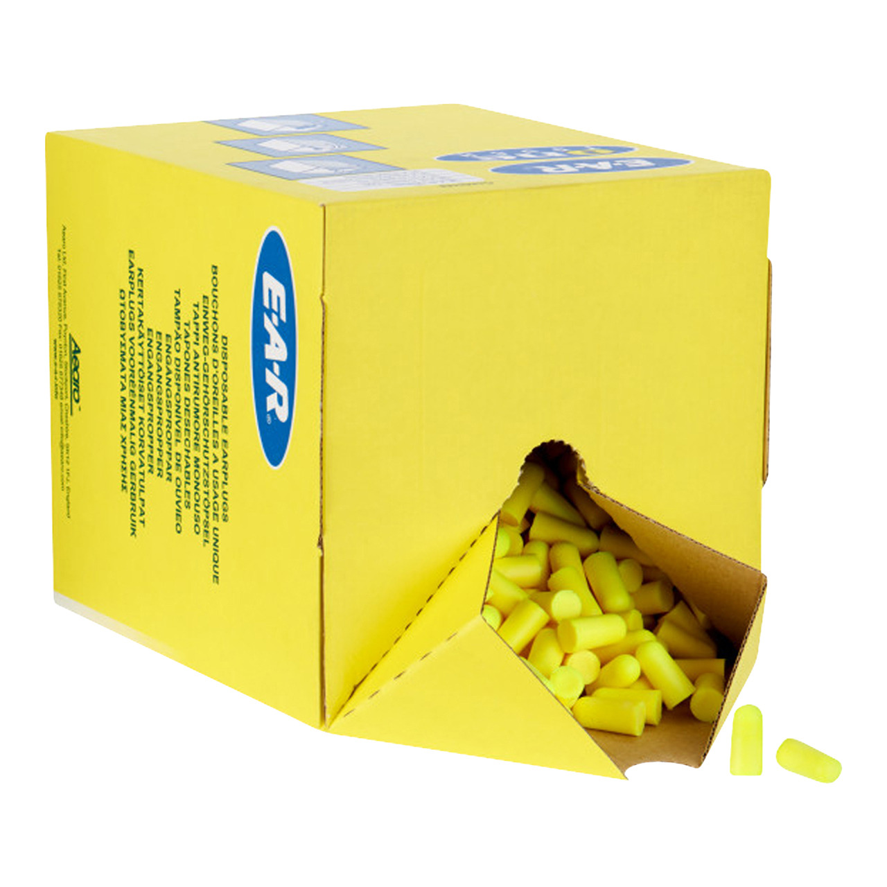 3M™ Recharge bouchons d'oreille PD01010, jaune néon 3M™ Recharge bouchons d'oreille PD01010, jaune néon