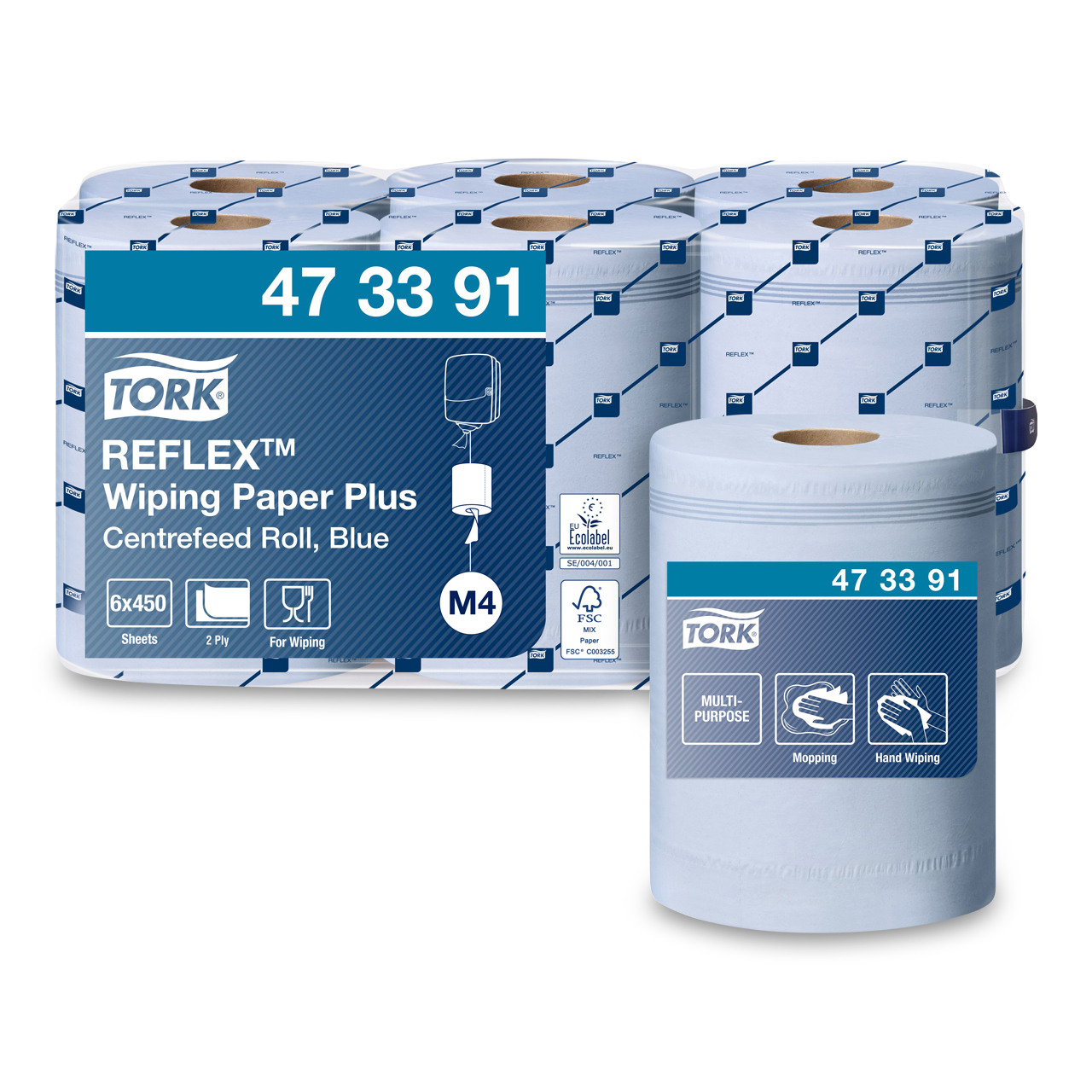 Tork Reflex Starke Papierwischtücher M4 Tork Reflex Starke Papierwischtücher M4