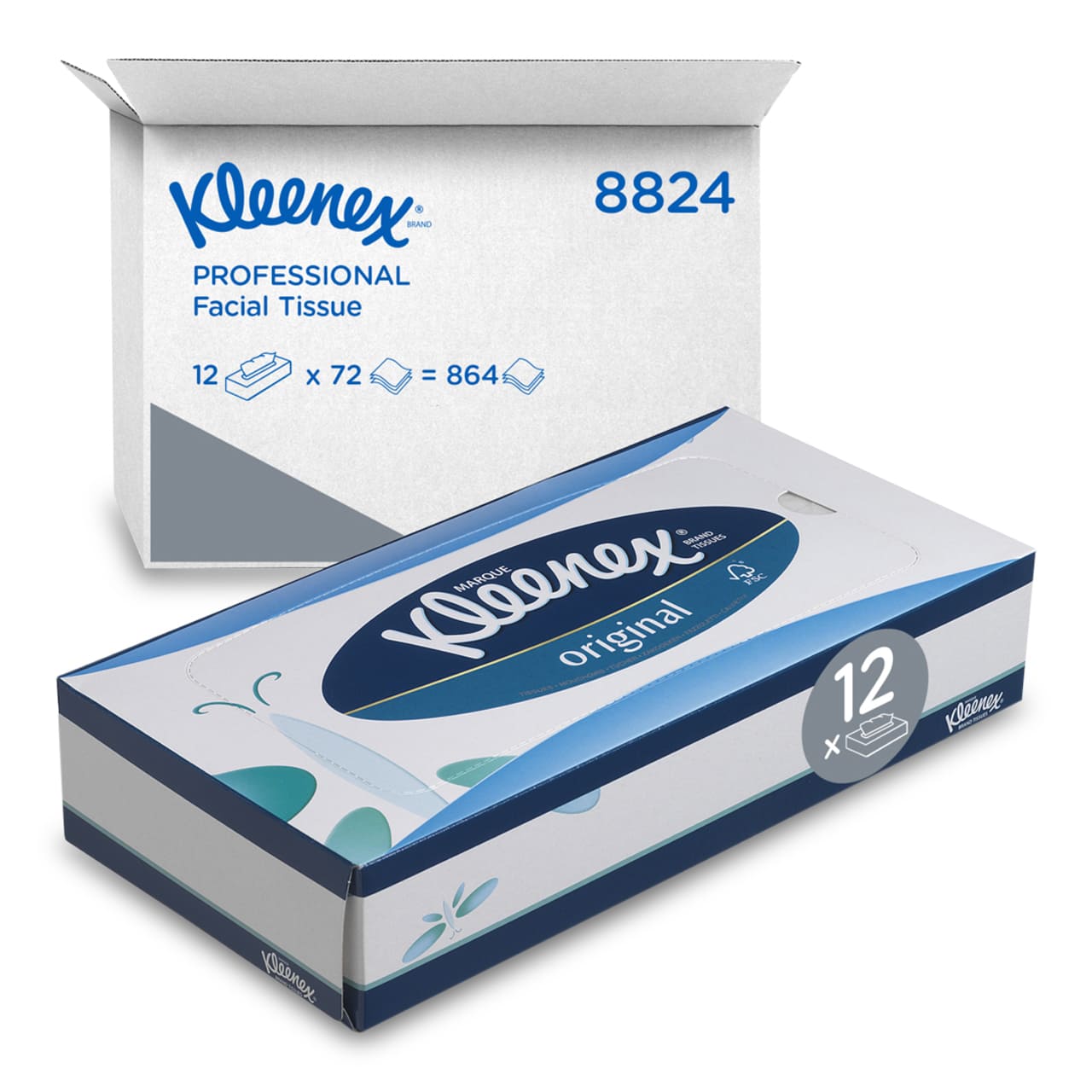 Kleenex® Kosmetiktücher - Zupfbox