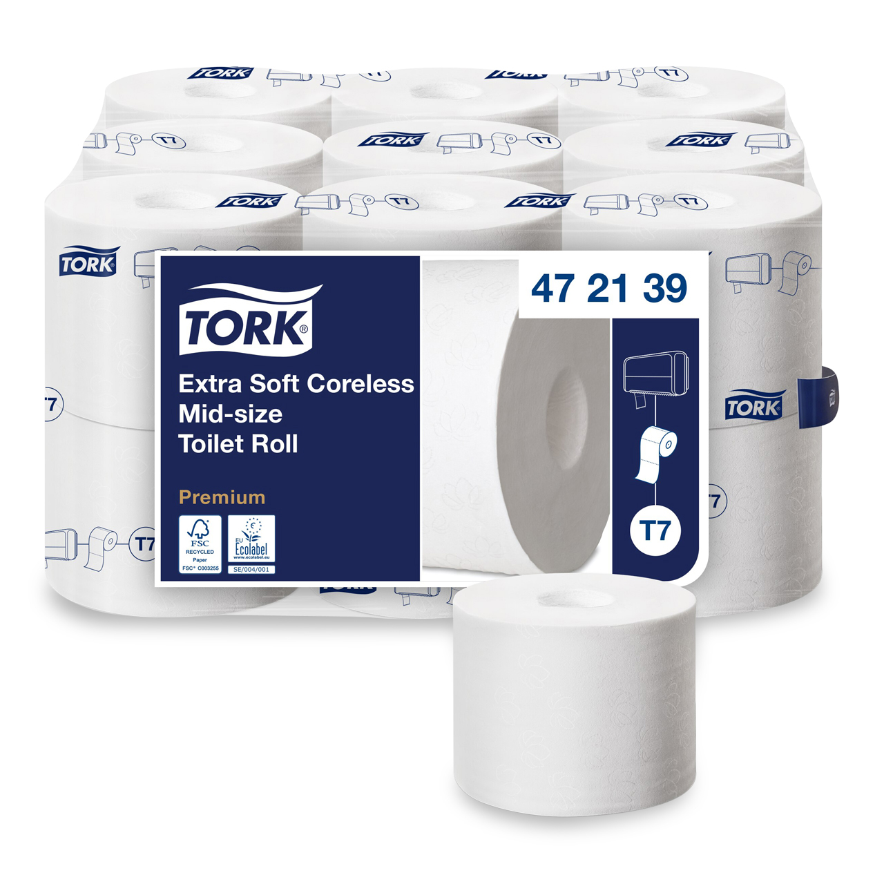 Tork Papier de toilette extra doux T7