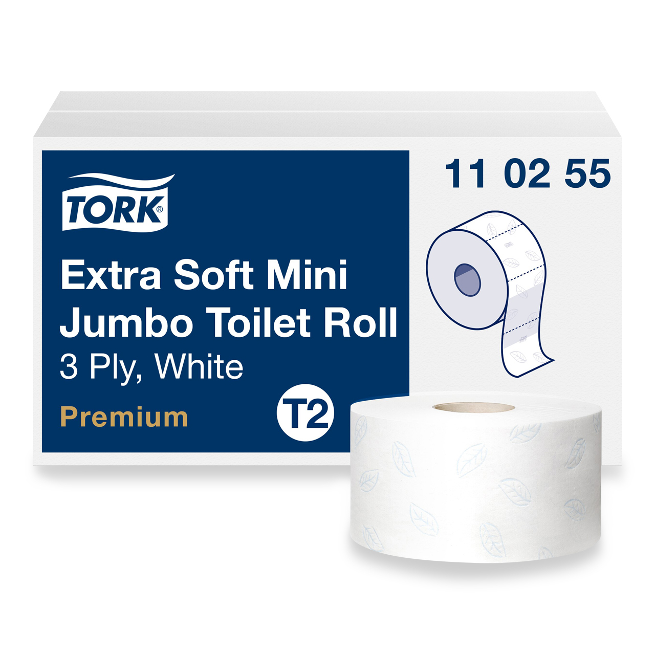 Tork Papier toilette Mini Jumbo extra doux T2