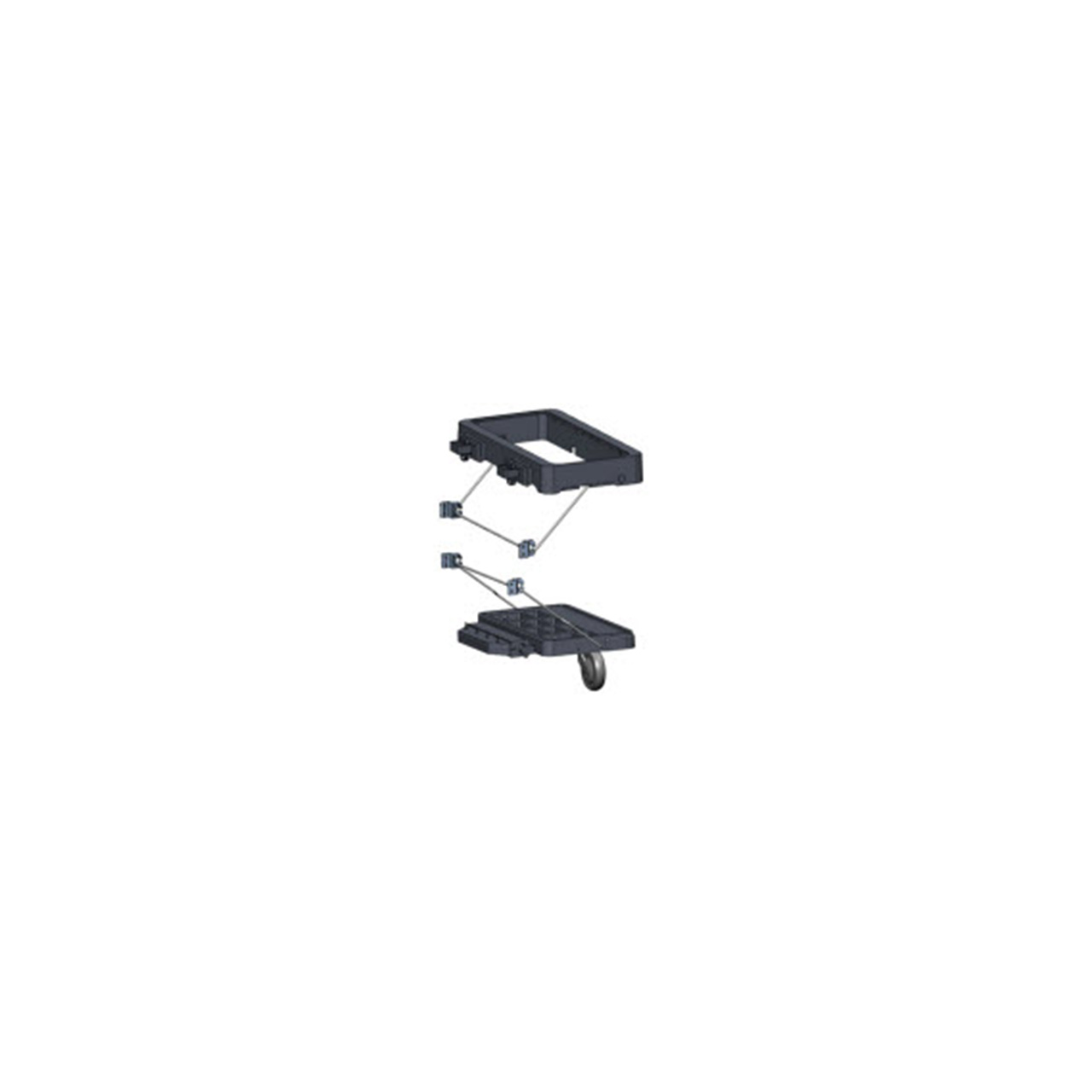 Origo 2 Support pour sacs poubelle avec extension