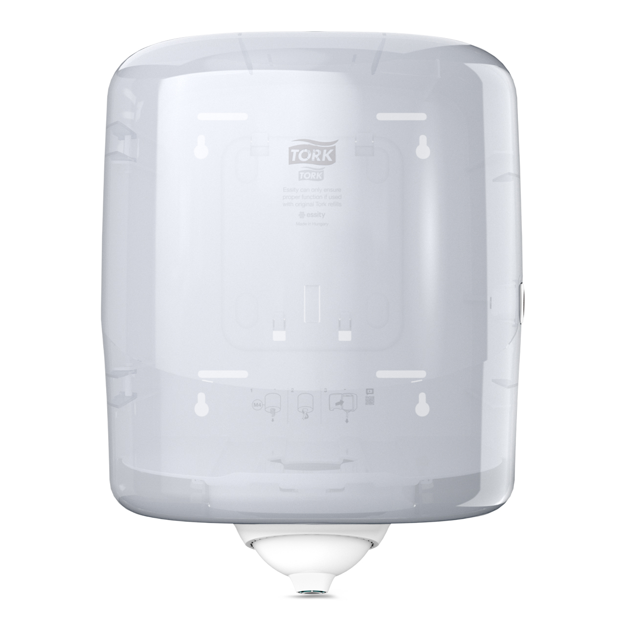 Tork Reflex™ Einzelblatt Innenabrollspender weiss M4 Tork Reflex™ Einzelblatt Innenabrollspender weiss M4