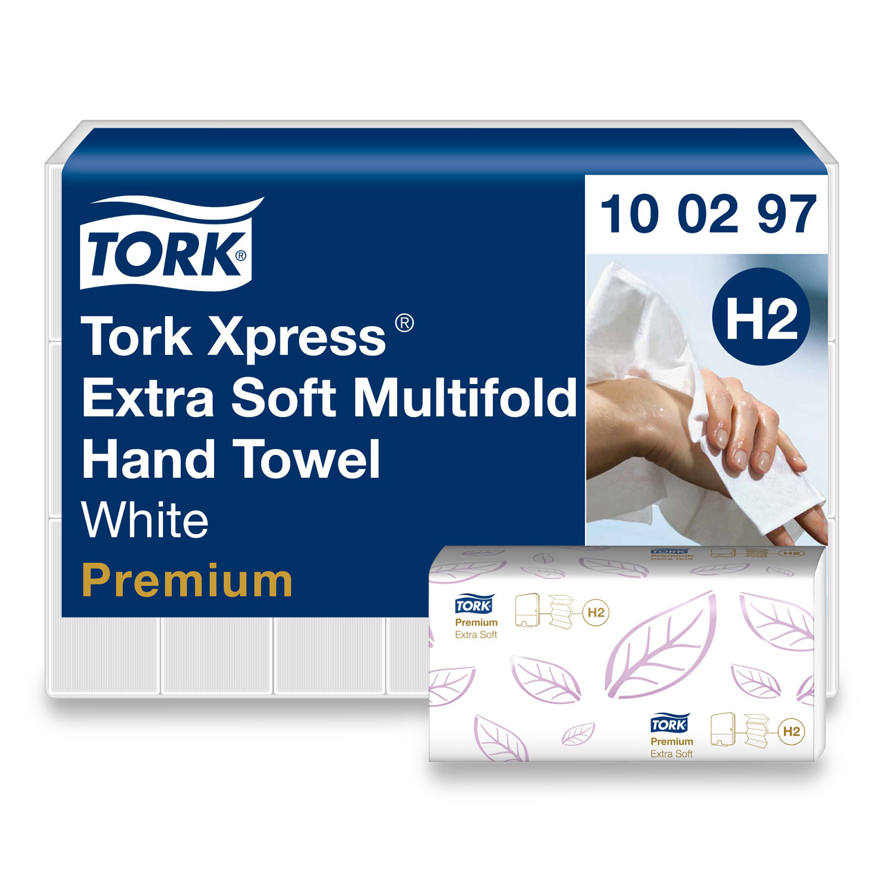 Tork Xpress extra weiche Multifold Handtücher H2 Premium Tork Xpress extra weiche Multifold Handtücher H2 Premium