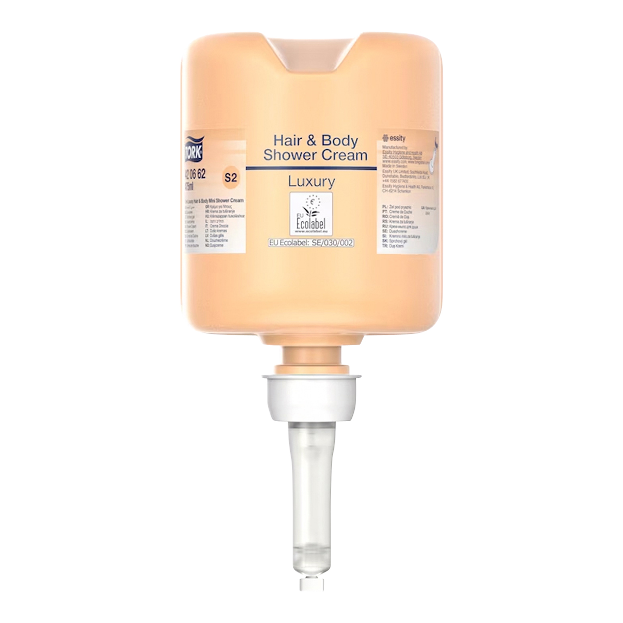 Tork luxuriöse Hair & Body Mini-Duschcreme Tork luxuriöse Hair & Body Mini-Duschcreme