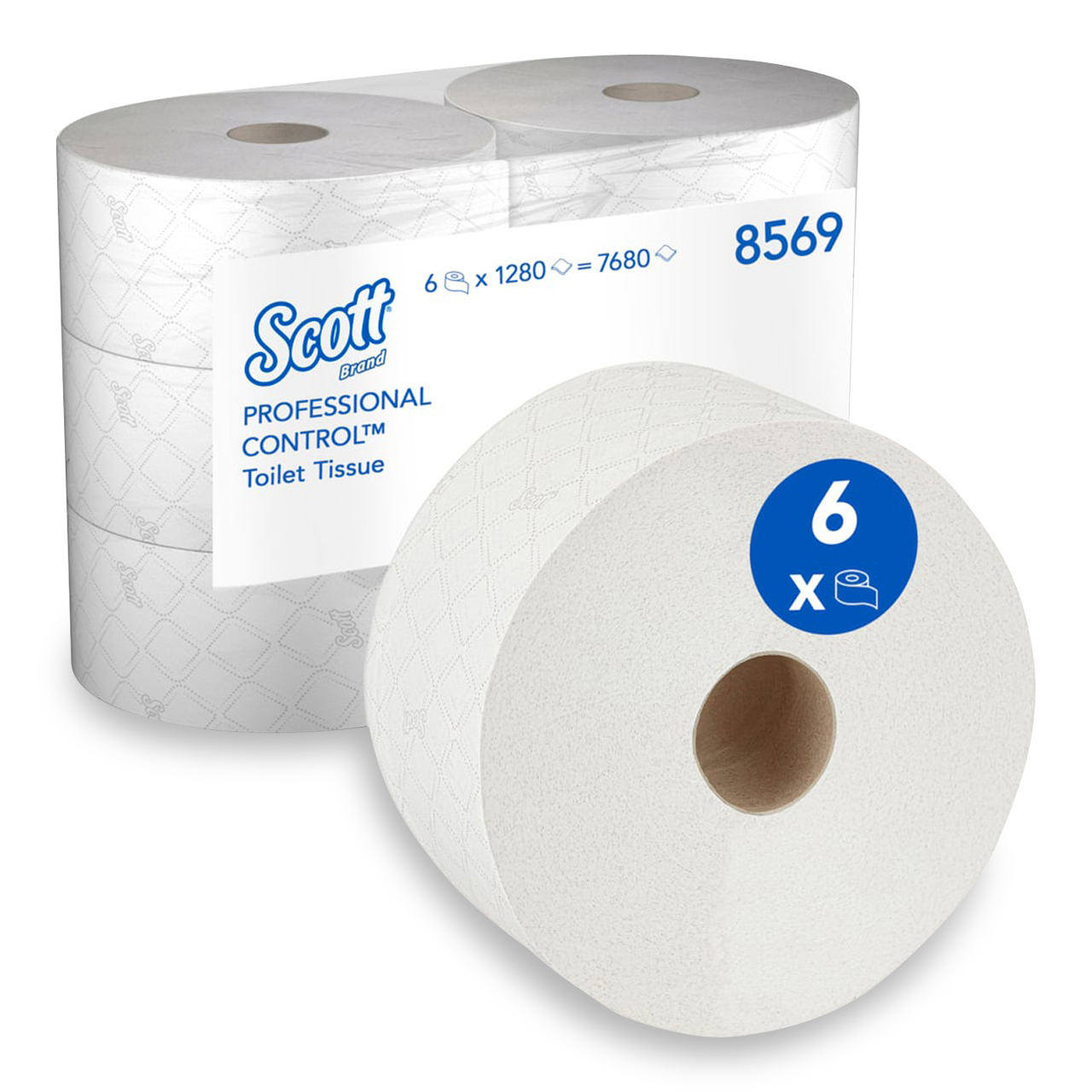 Scott® Control™ WC-Papier - Zentralentnahme