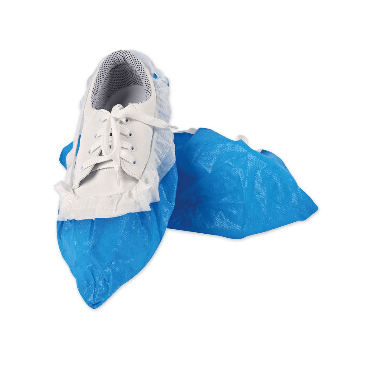 Überschuhe für Hygomat Clipless PP/CPE, Weiss-Blau