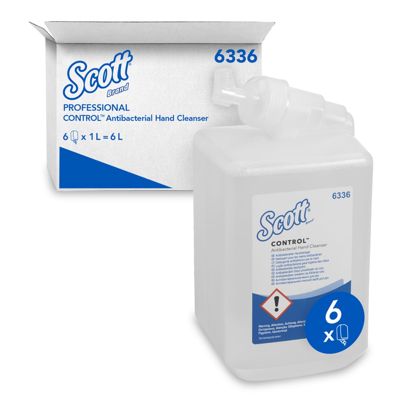 Scott® Control™ Handreiniger antibakteriell 1l
