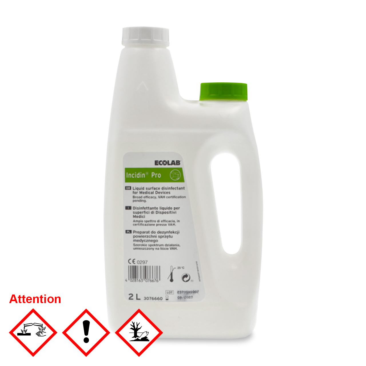 Ecolab Incidin Pro Flächendesinfektionsmittel 3x2L