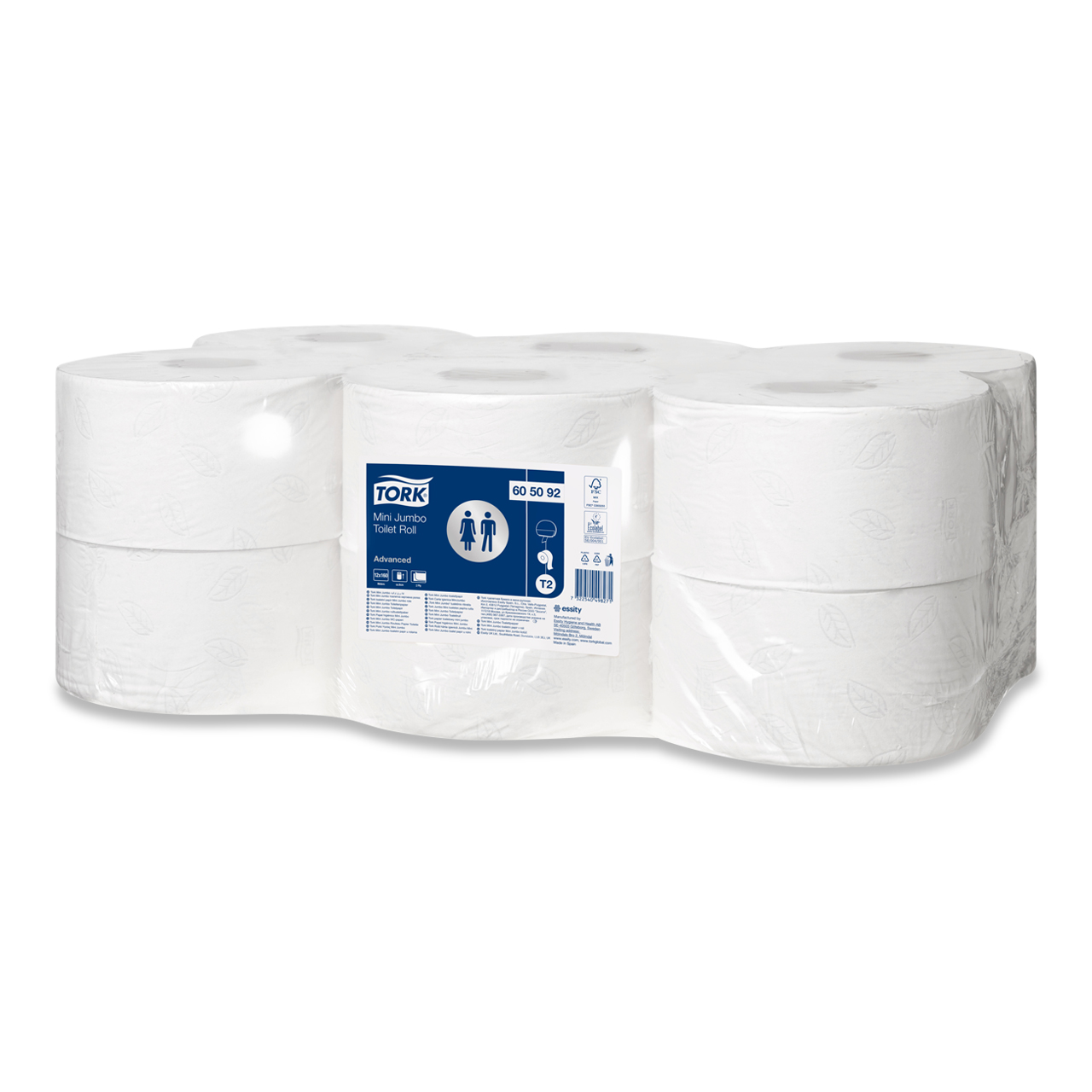 Tork Mini Jumbo Toilettenpapier T2 Tork Mini Jumbo Toilettenpapier T2