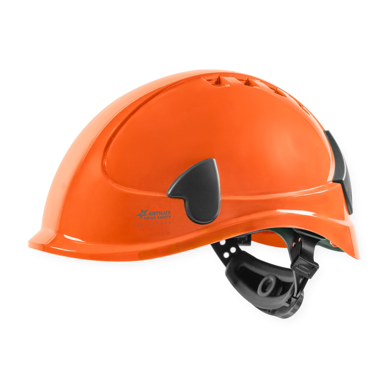 ARTITOP®Schutzhelm SH510 Forest Waldarbeiter-Helm-Set orange