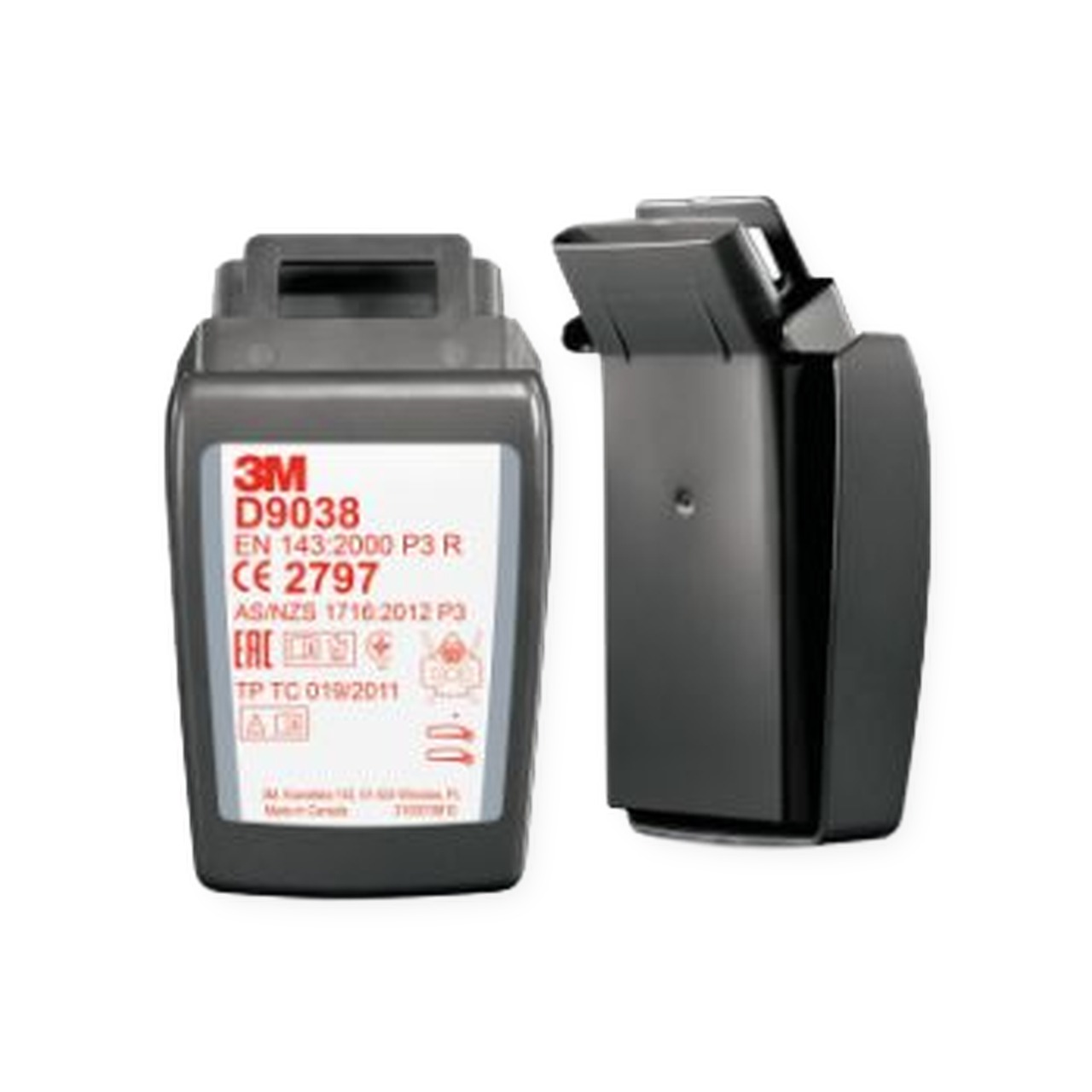 3M™ Secure Click™ Hard Case Partikelfilter, P3 R