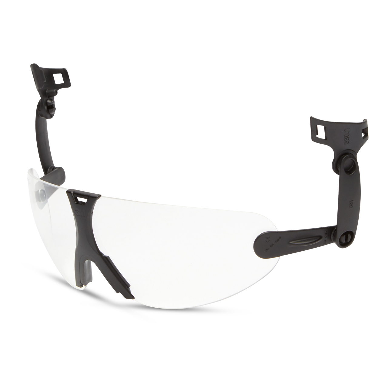 3M™ Lunettes de sécurité intégrées au casque de sécurité G3000, transparent