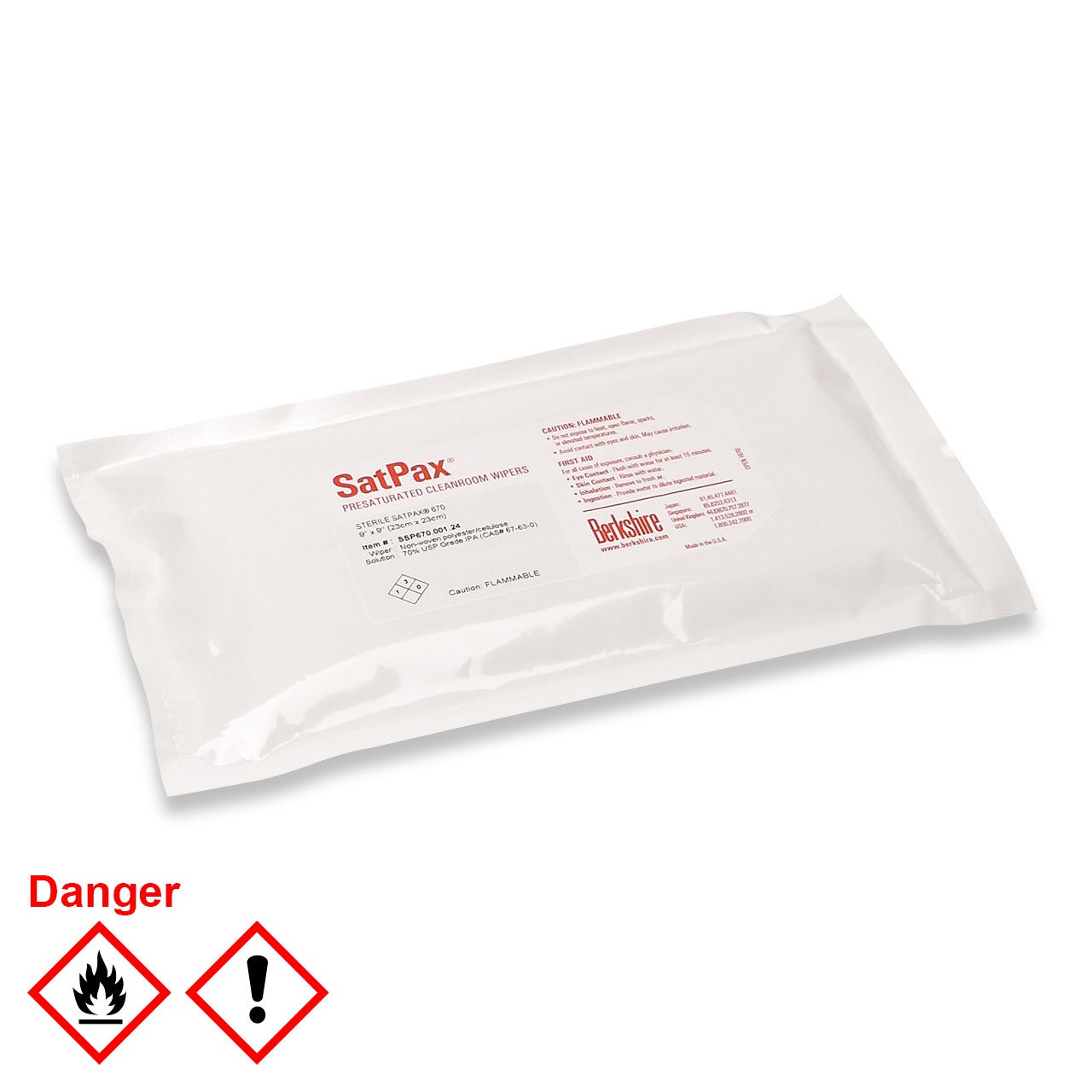 SatPax® 670, Zellulose/Polyester Vlies, vorgetränkt