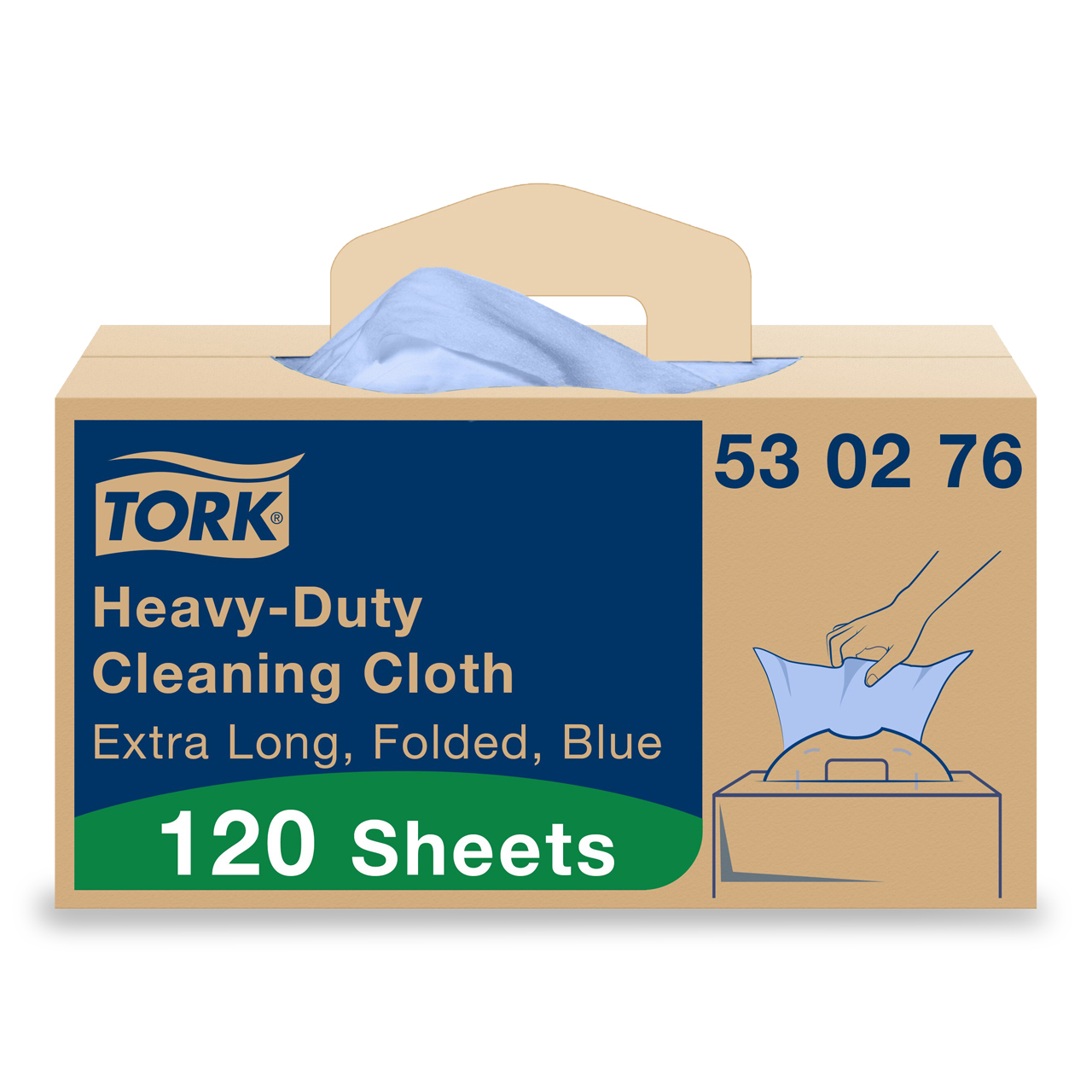 Tork Lingettes nettoyantes extra-fortes W7 Tork Lingettes nettoyantes extra-fortes W7
