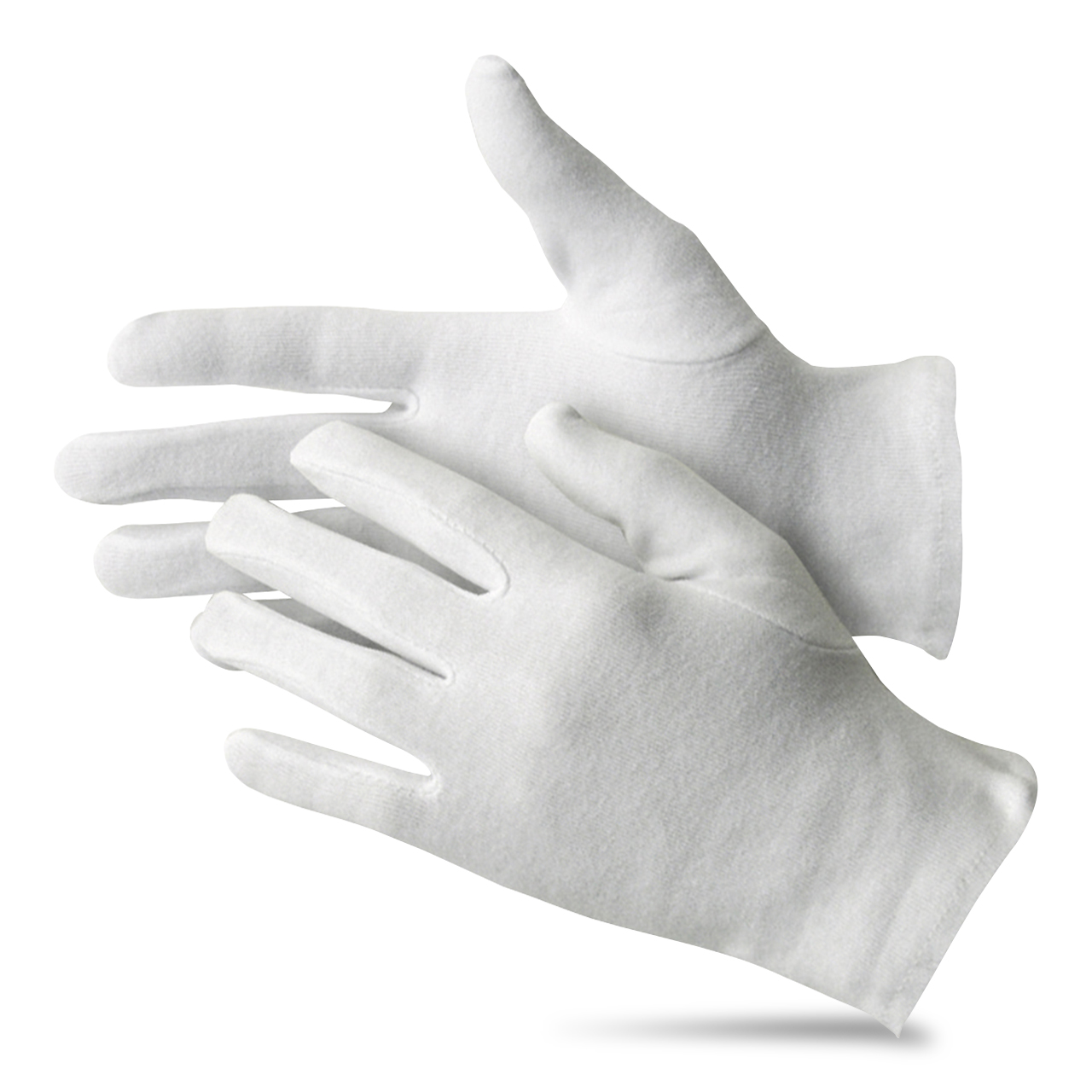Gant en coton standard mi-lourd, blanc 3101 Gant en coton standard mi-lourd, blanc 3101