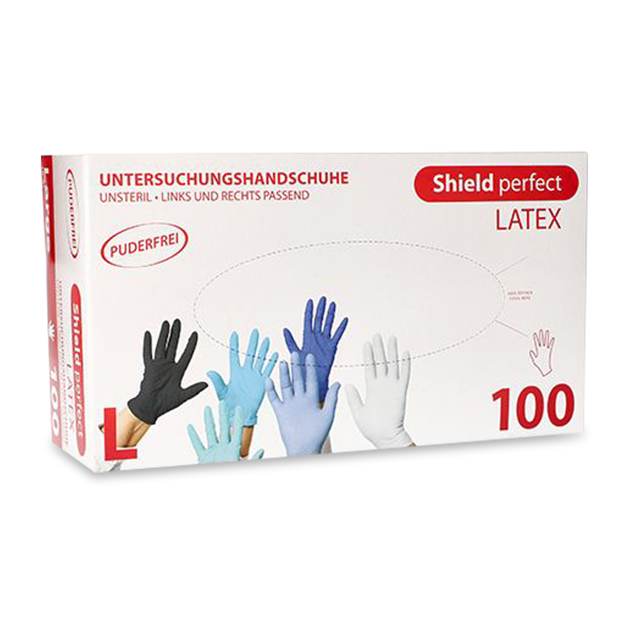 Top Glove Latex Shield Superb blanc S