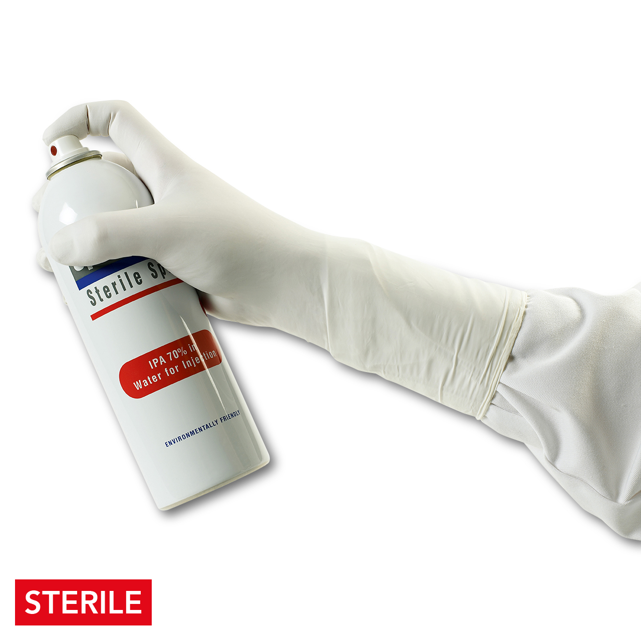 SHIELDskin XTREME Sterile White Nitrile 330 DI+5.5