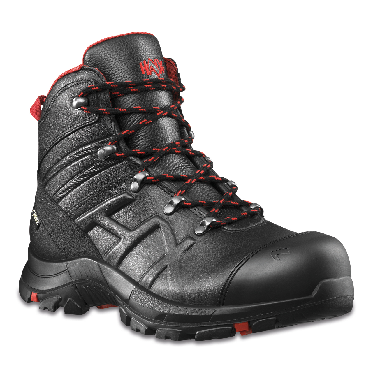 HAIX Black Eagle® Safety 54 mid black-red Gr. 4.5