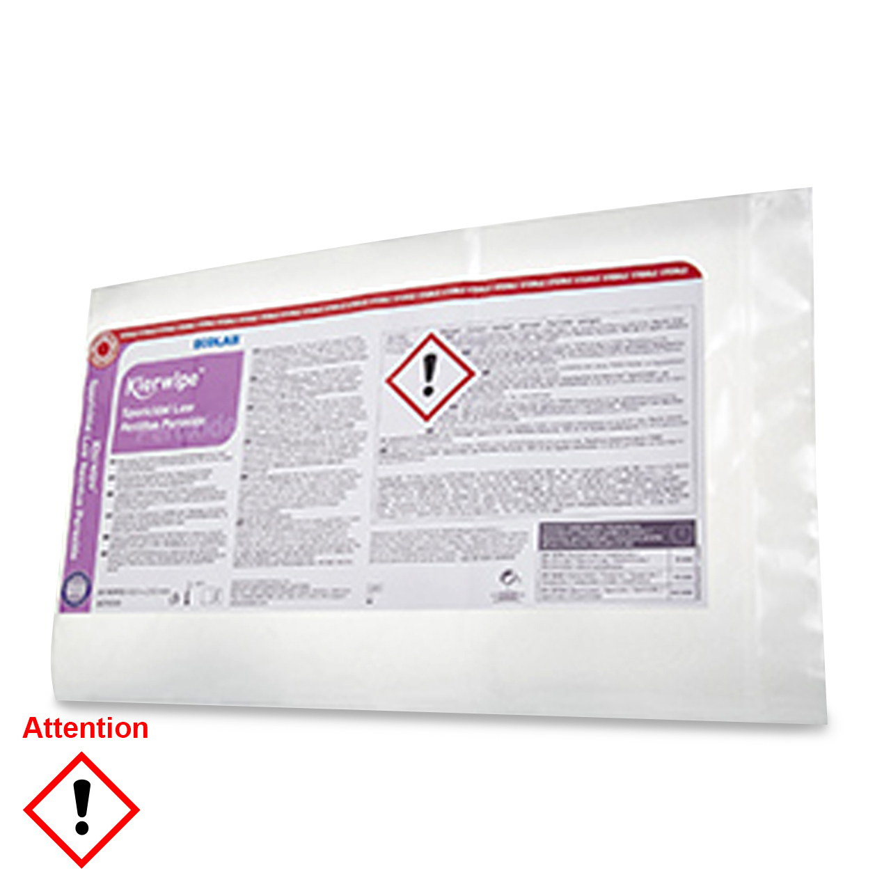 Ecolab Klerwipe Spor Low Residue Peroxide 42x25 cm