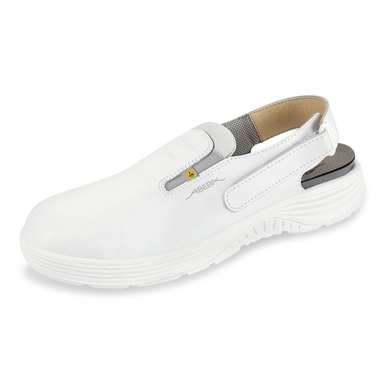 ABEBA 7131030 Clog Weiss ESD EU 38