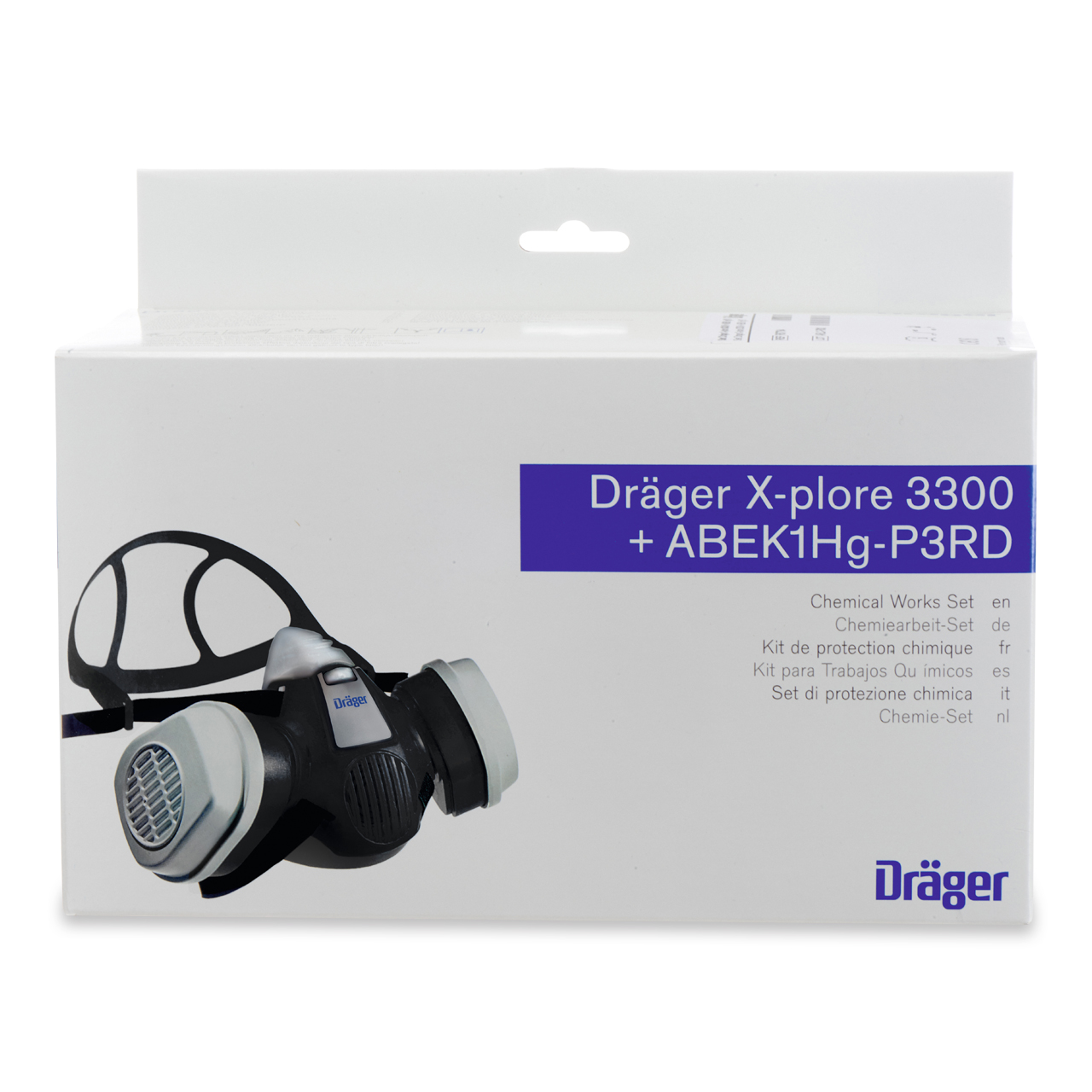 Dräger X-plore 3300 Set travail chimique S Dräger X-plore 3300 Set travail chimique S