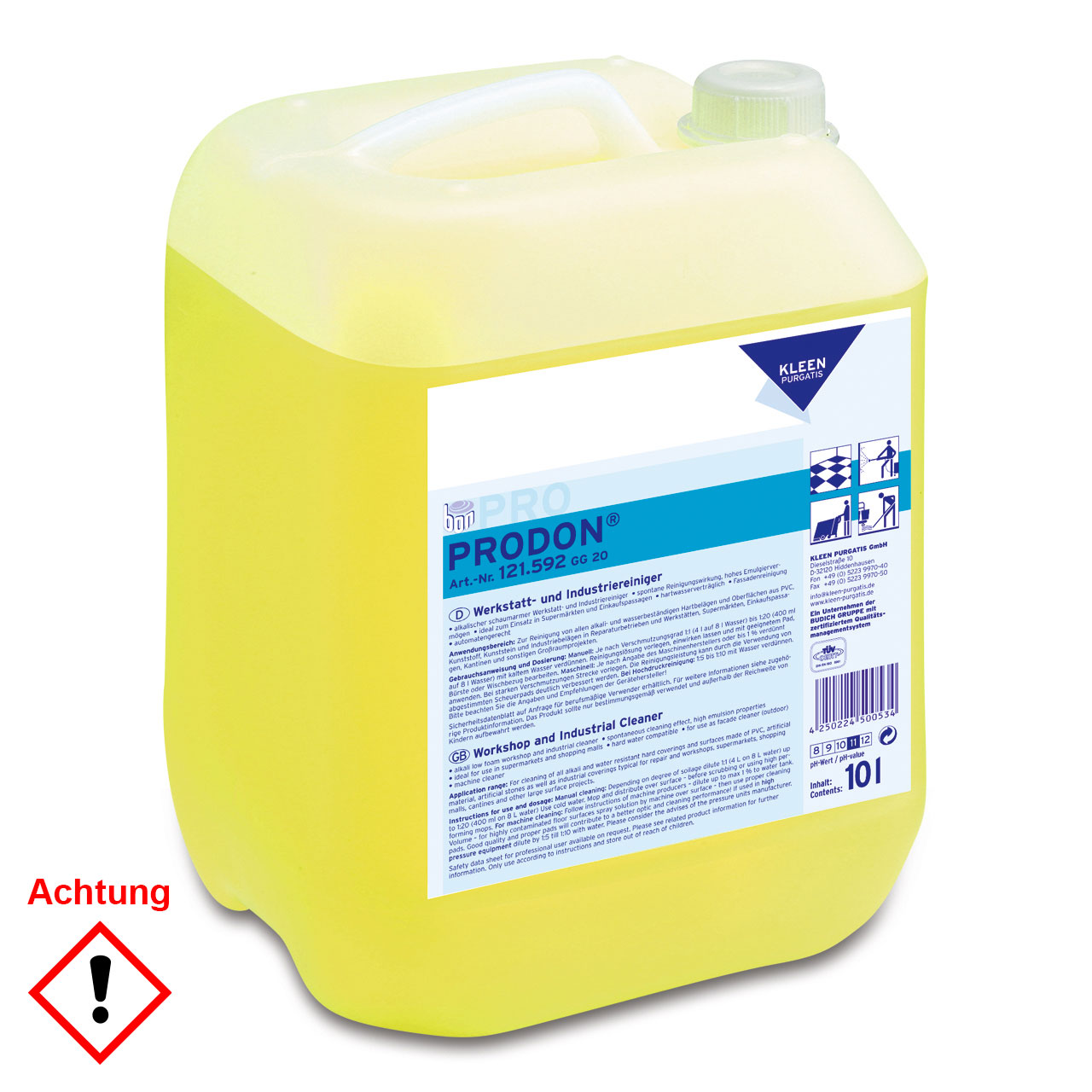 Prodon, Industriereiniger
