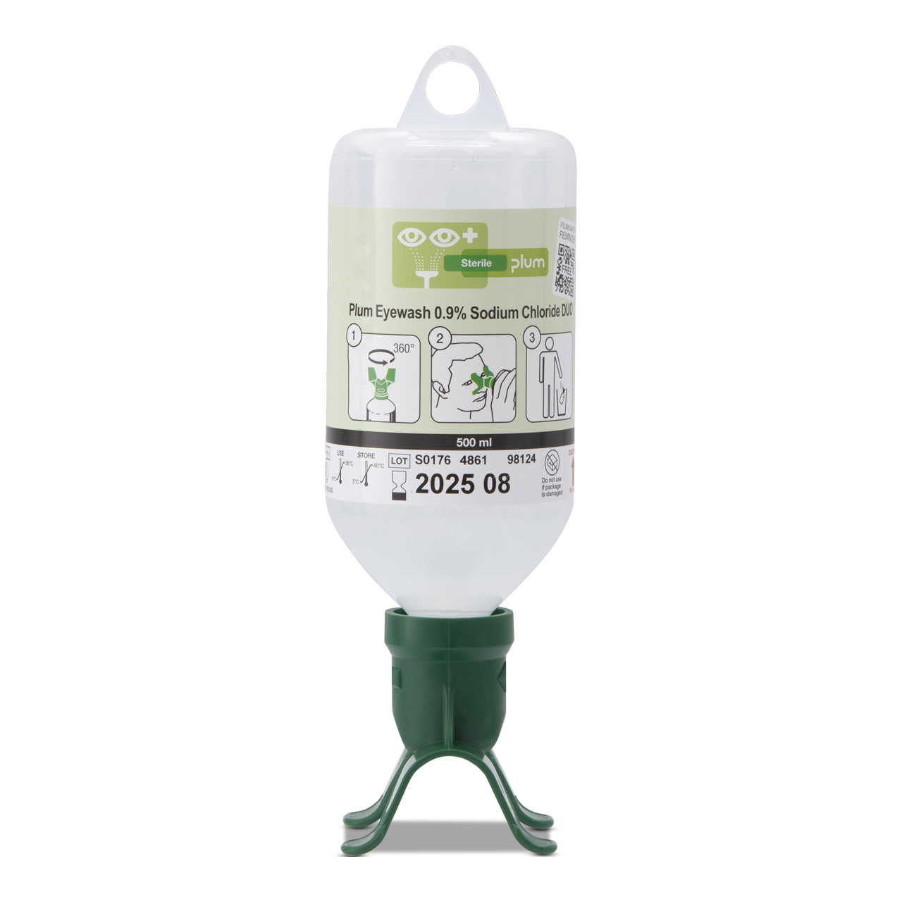 PLUM Augenspülflasche Duo NaCl 500 ml PLUM Augenspülflasche Duo NaCl 500 ml