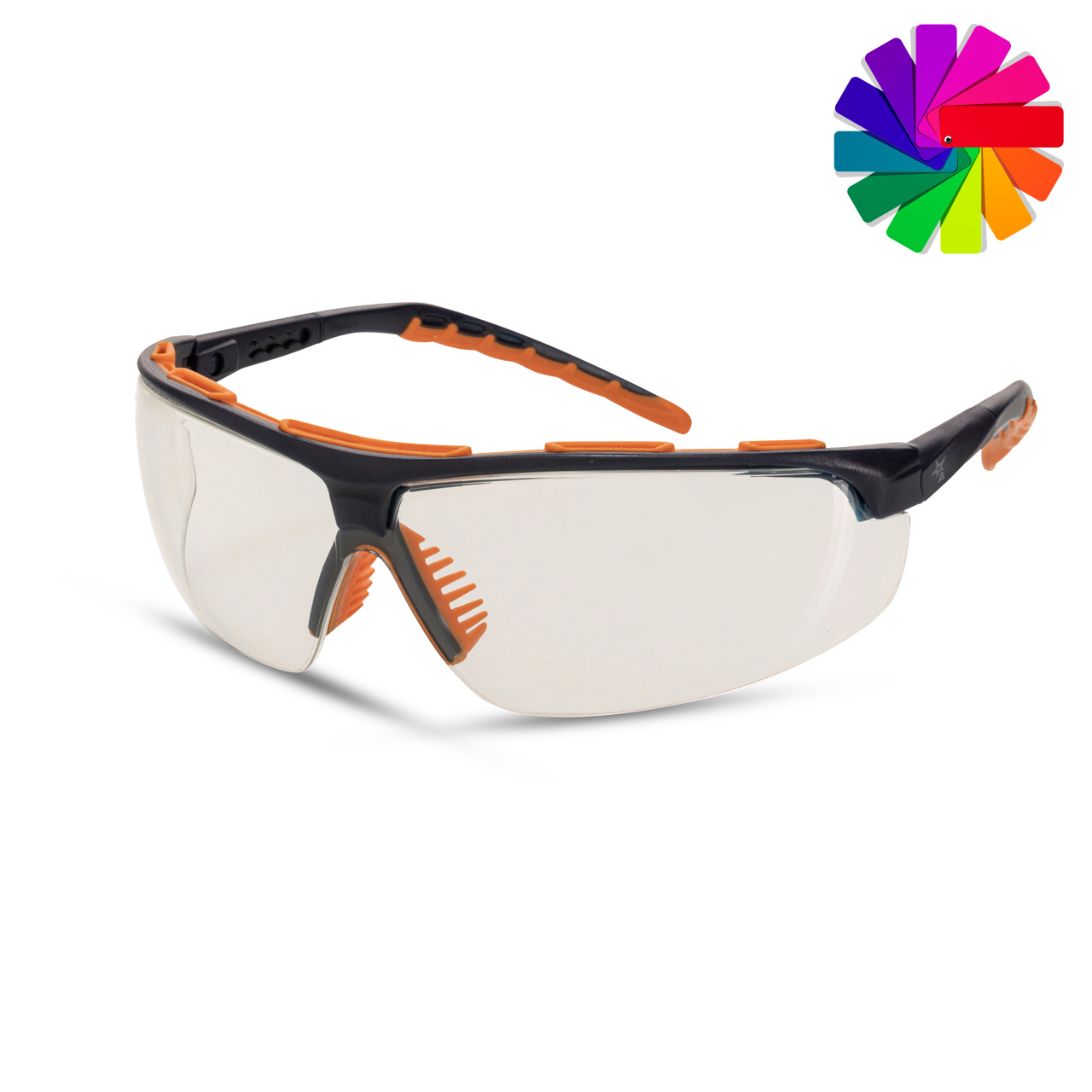 ARTISPEC® 300 Lunettes de protection bleu marine orange / orange ARTISPEC® 300 Lunettes de protection bleu marine orange / orange