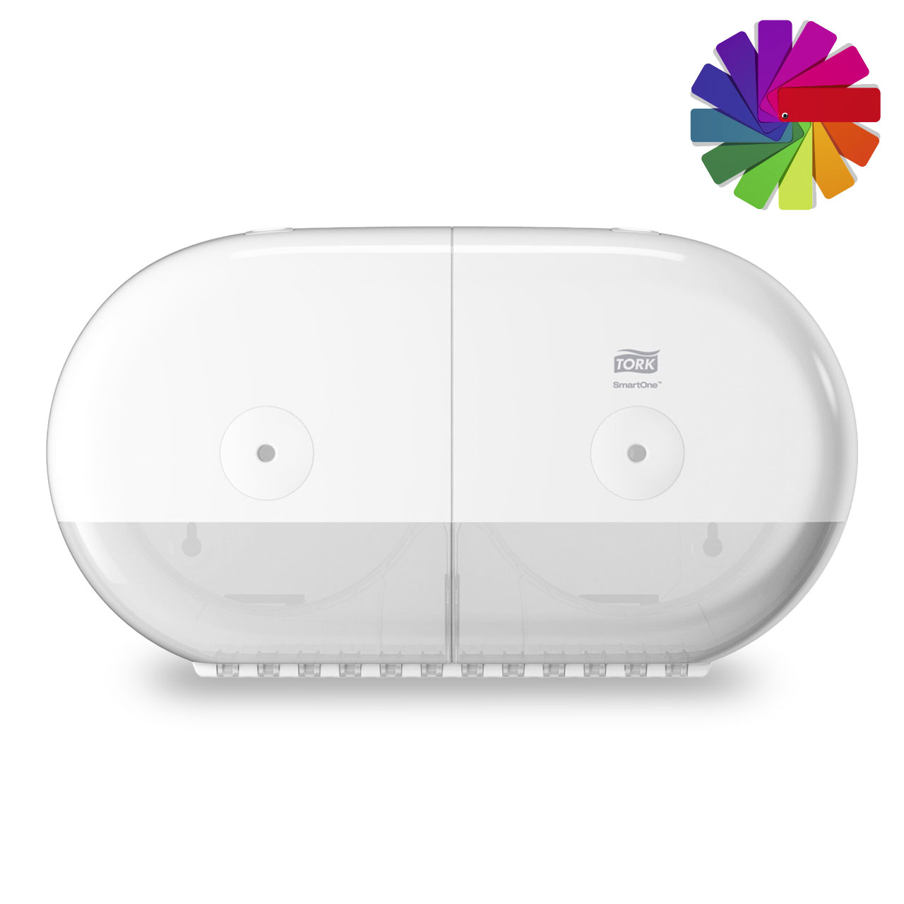Tork SmartOne Mini Distributeur Twin papier toilette T9 Tork SmartOne Mini Distributeur Twin papier toilette T9