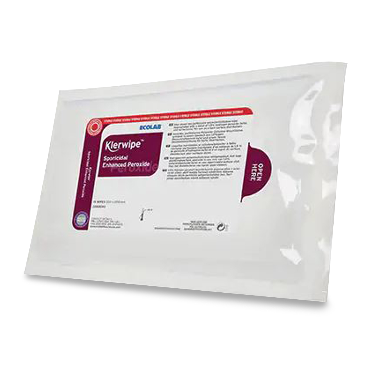 Ecolab Klerwipe Sporicidal Enhanc. Peroxid 20x15pc