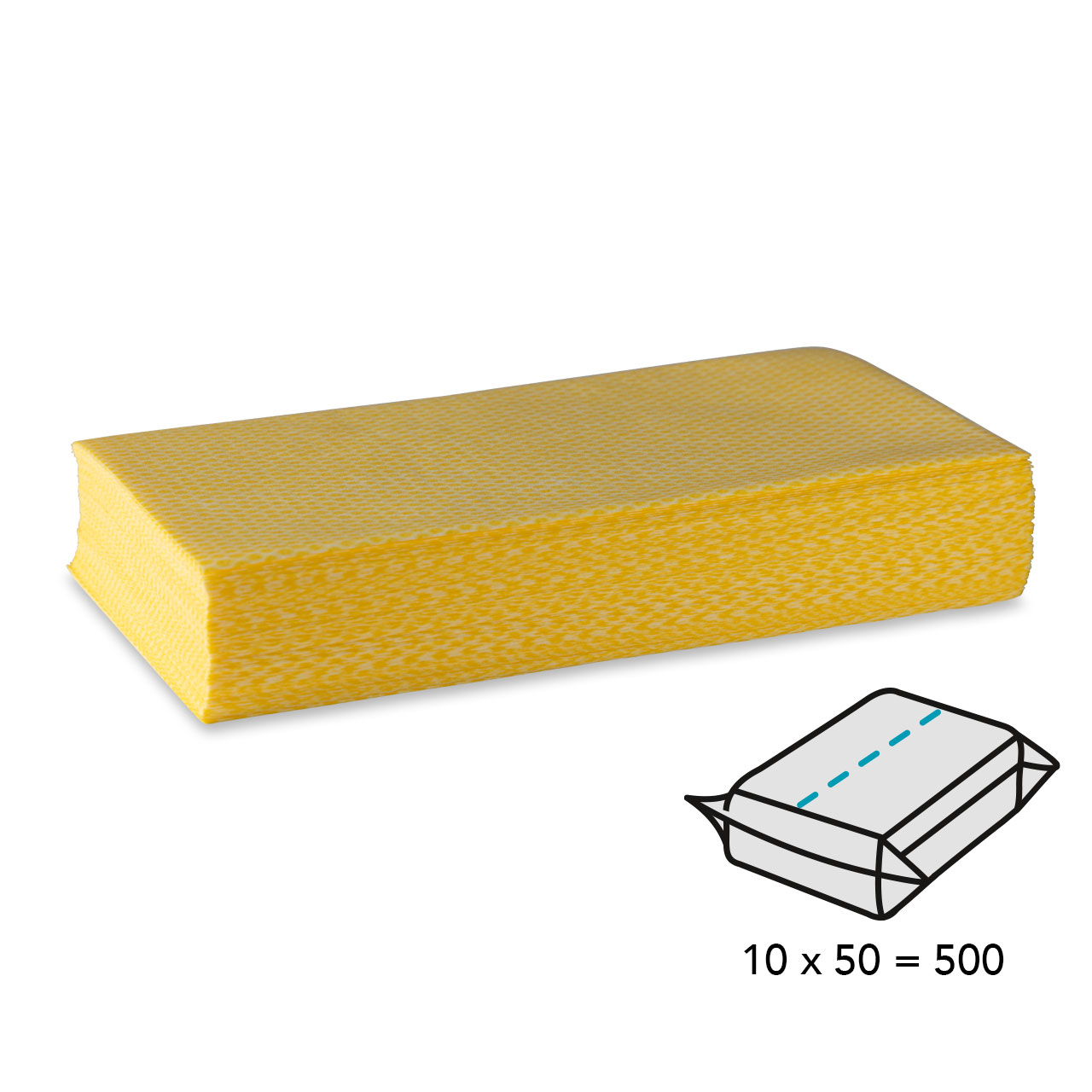 POLITEX® Duster Plus Yellow 6030U50 Staubbindetuch mit Öl imprägniert