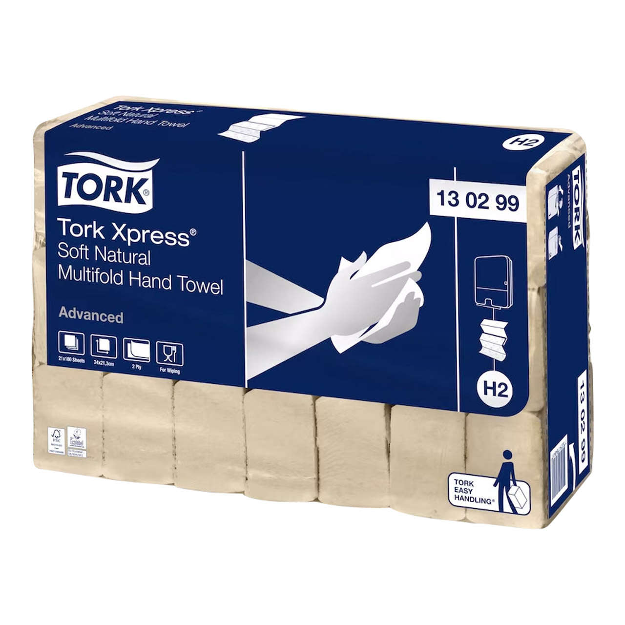 Tork Xpress® Weiche Natur Multifold Handtücher