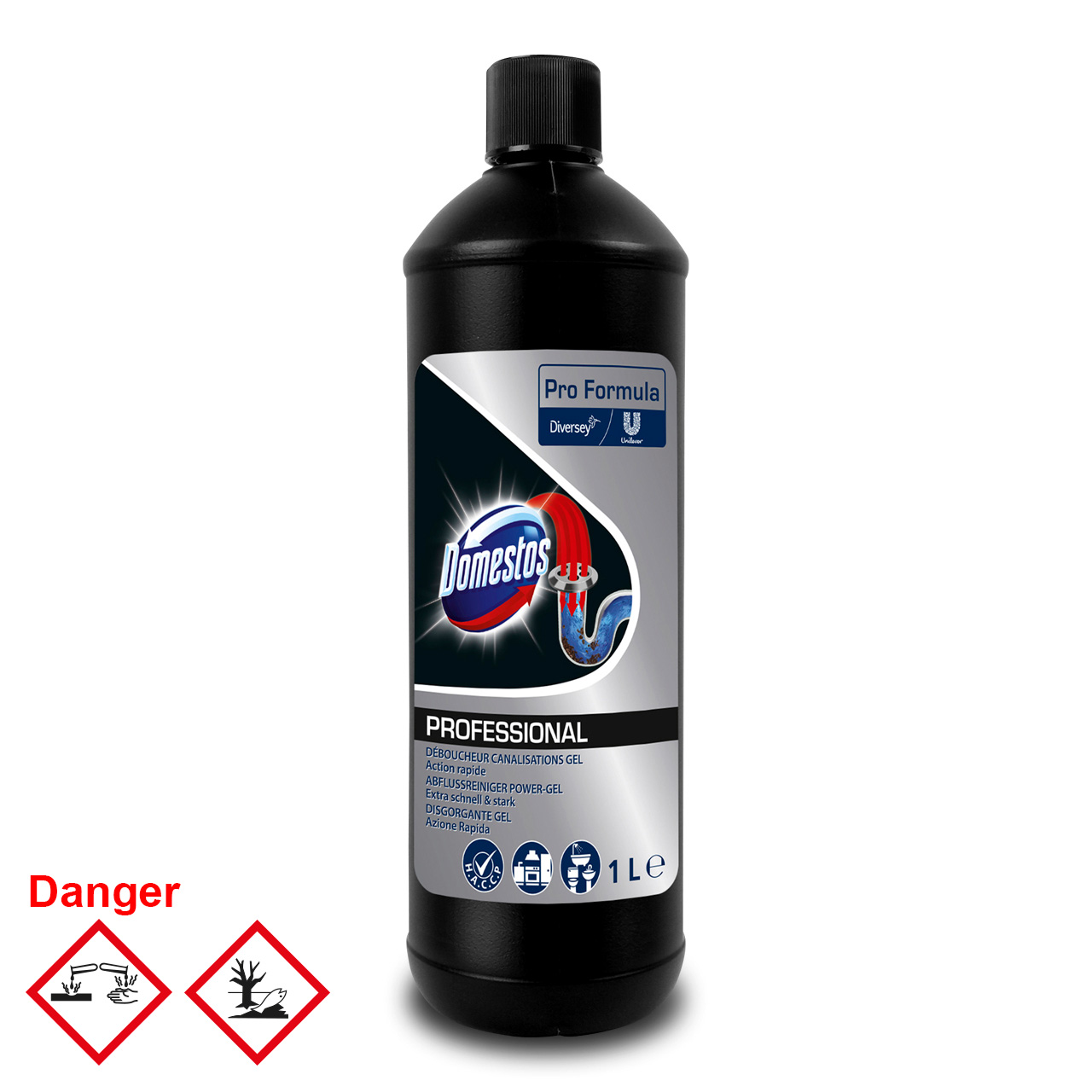 Domestos Professional Abflussreiniger 1 l